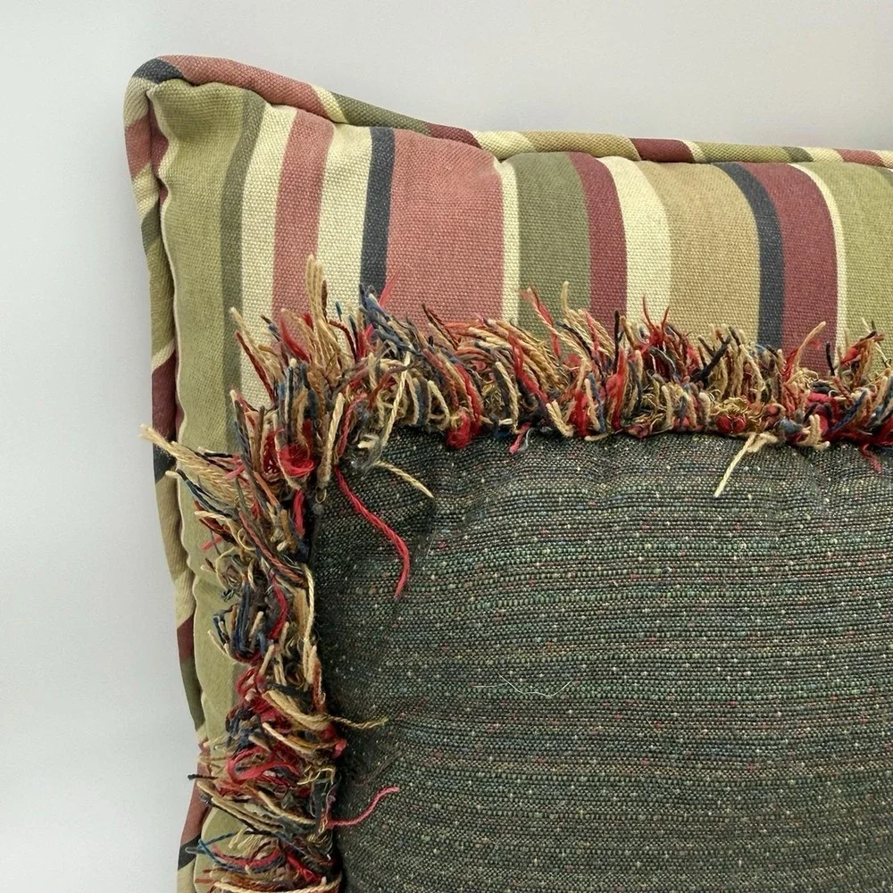 2 Borgata Jacquard? Tapestry Golf Pillow Elegant Retro Accent Chic Home Decor